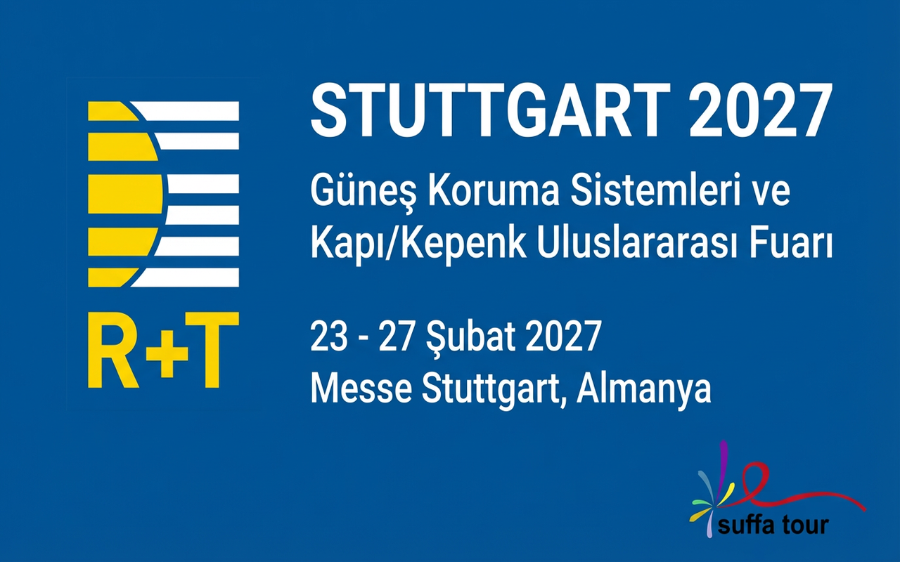 R+T Stuttgart Fuarı 2027 - Panjur, Kepenk ve Güneş Koruma Sistemleri